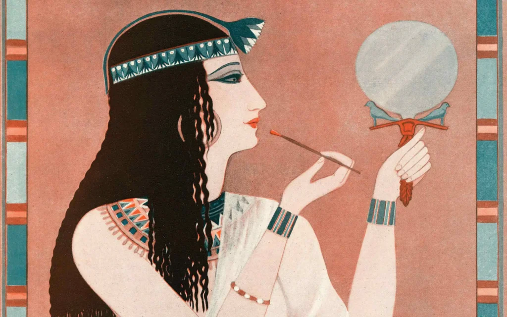 history of makeup cover