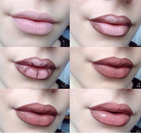 12 tutorials to apply lip liner pretty designs